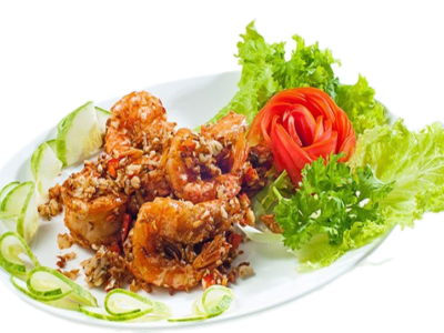 Tôm tẩm bột chiên